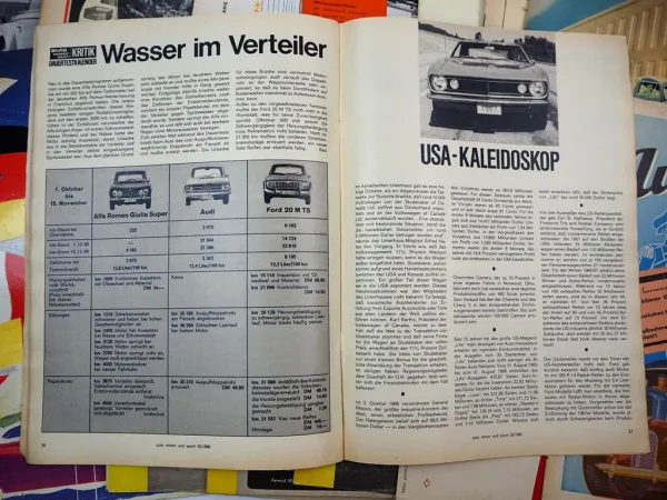 Posten 20x Zeitschriften Thema Auto 1950/60er Jahre