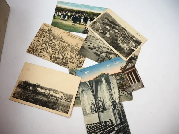 Posten AK ca. 1000 Stück 1900 - 1950 Deutschland Ausland Militär Personen usw.