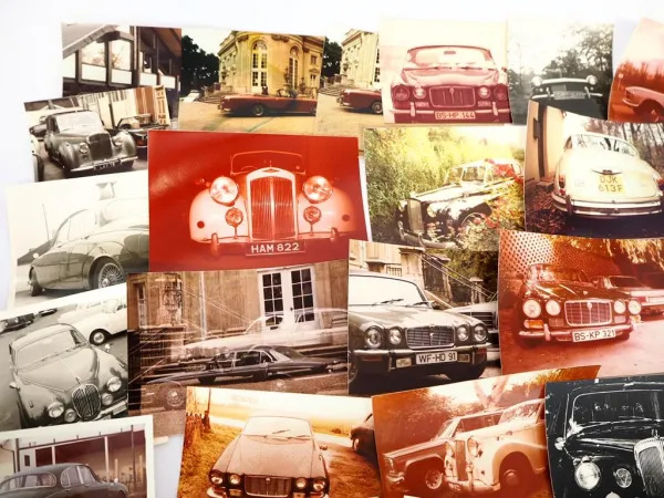 Posten Fotos PKW Mercedes Jaguar Rolls Royce 96 Stück