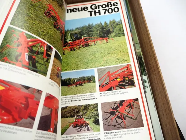 Posten Original Prospekte Landtechnik Mähwerke im Archivkasten ca. 1970/80er J.