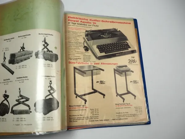 Posten Prospekte ca. 60 Stück 1930 - 1960 Werkzeug Technik Steingut Öfen usw.