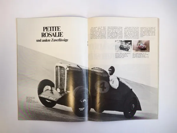 Prospekt Citroen Kreativität im Automobilbau Geschichte 1919 - 1978