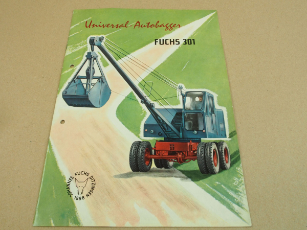 Prospekt Fuchs 301 Universal Autobagger von ca 1960