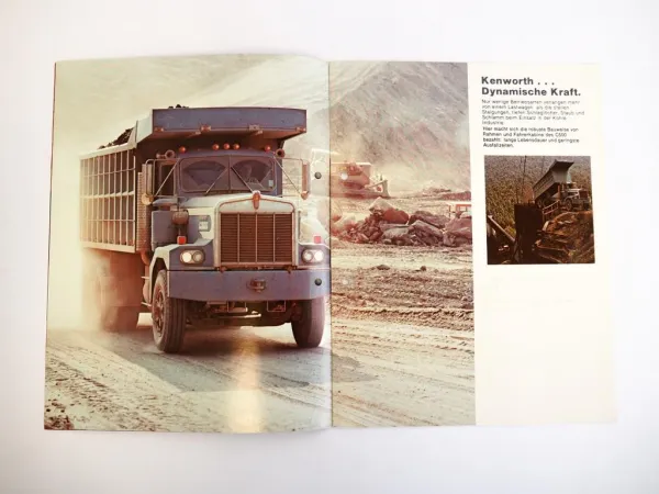 Prospekt Kenworth C500 Truck 1977