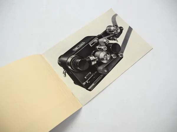 Prospekt Klangfilm Europa Lichttongerät Film Kino Theater Apparat 1930er Jahre