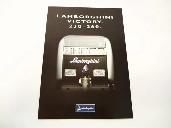 Prospekt Lamborghini Victory 230 260 Schlepper mit 230/260 PS 1999