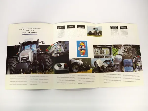 Prospekt Lamborghini Victory 230 260 Schlepper mit 230/260 PS 1999