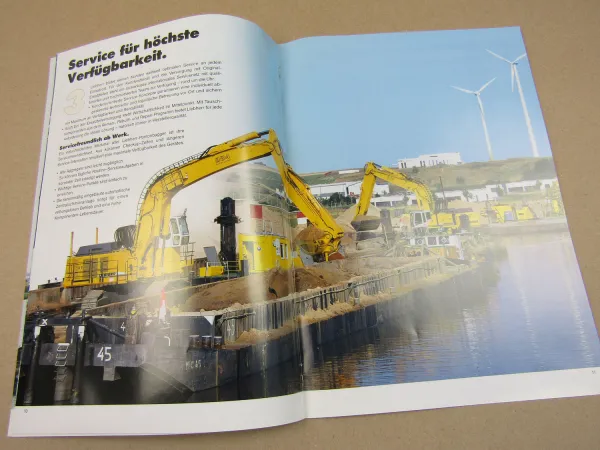 Prospekt Liebherr 984 995 974 964 994 Litronic Technologie für Wasserbau 2005