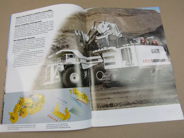 Prospekt Liebherr 984C 994 B 996 995 Mining-Bagger 2005
