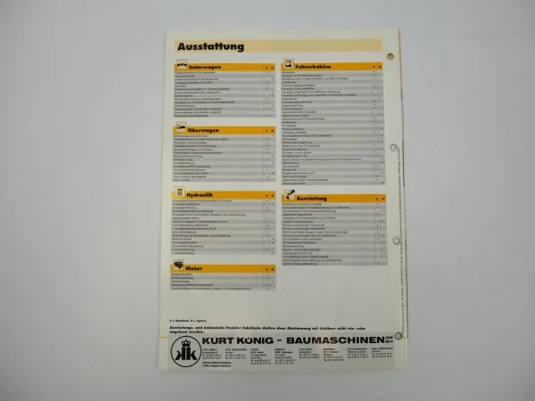 Prospekt Liebherr A934B Umschlaggerät Technische Beschreibung 2003 Label
