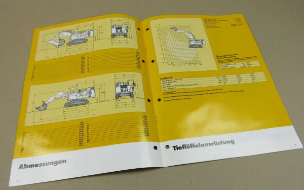 Prospekt Liebherr R 994 B Litronic Hydraulik-Bagger 7/02 Technische Beschreibung