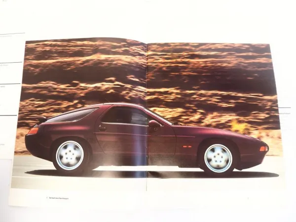 Prospekt Porsche 928 GTS V8-Motor 350 PS 1992/93