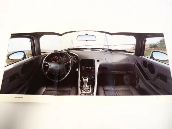Prospekt Porsche 928 GTS V8-Motor 350 PS 1992/93
