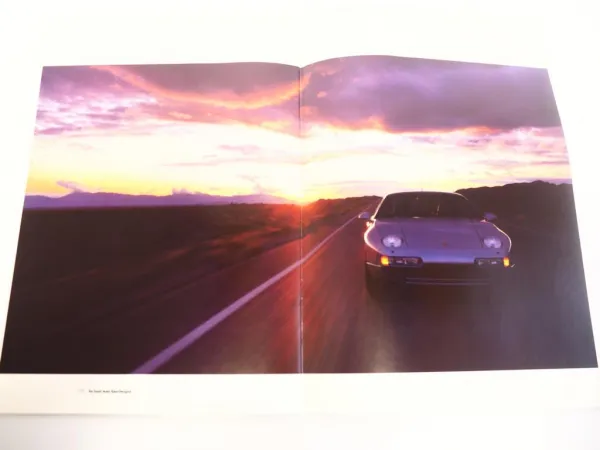 Prospekt Porsche 928 GTS V8-Motor 350 PS 1992/93