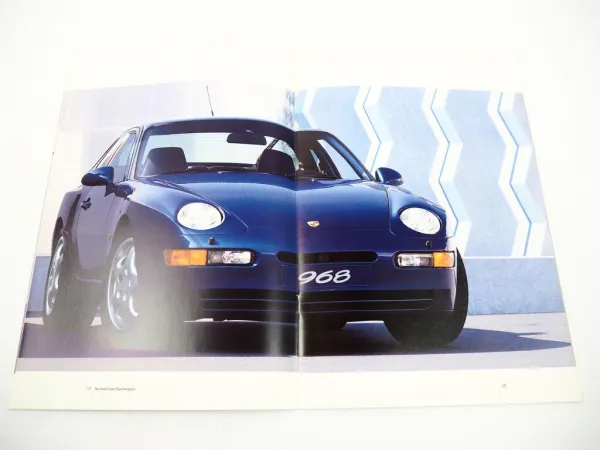 Prospekt Porsche 968 Coupe Cabriolet 1993 Preisliste Technische Daten