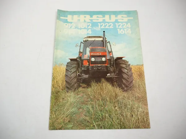 Prospekt Ursus 912 914 1012 1014 1222 1224 1614 Traktor 1987 Polen