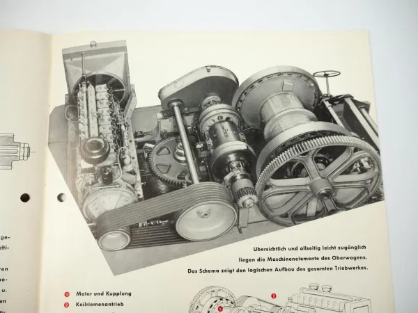 Prospekt Weserhütte W24 Bagger 1961
