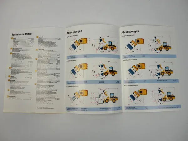 Prospekt Zeppelin ZL110 Radlader 1997