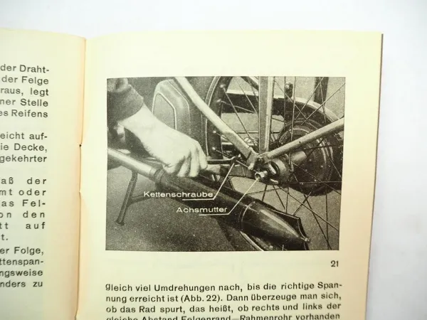 Puch 125 Touren Motorrad Betriebsanleitung Bedienung Wartung 1949