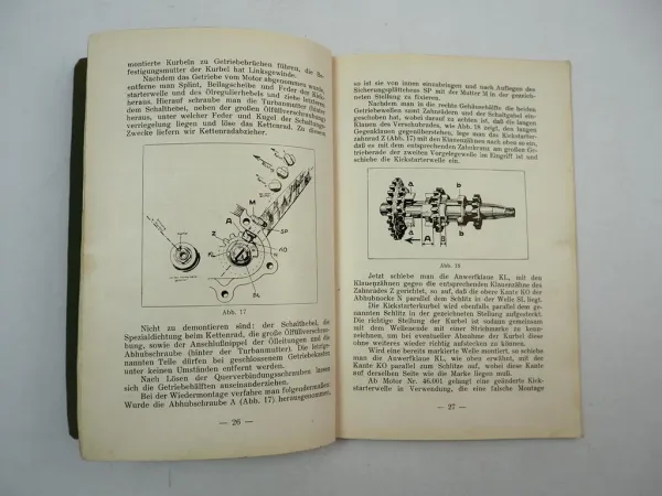 Puch 250 Motorrad Werkstatthandbuch Reparaturanleitung 1933