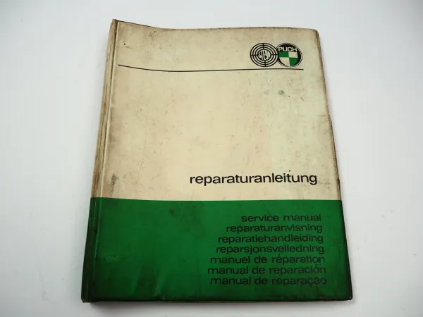 Puch Mofa Moped Mokick Kleinkraftrad Werkstatthandbuch Reparaturanleitung 1966