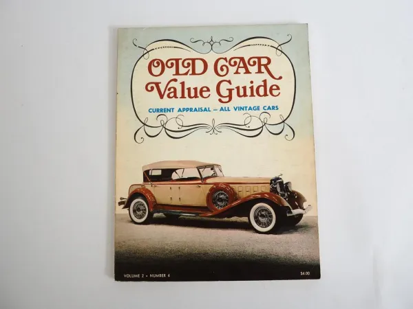 Quentin Craft, Old Car Value Guide 1970