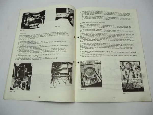 Raiffeisen Trac 8E Betriebsanleitung Ersatzteilliste Schaltplan Elektrik 1977