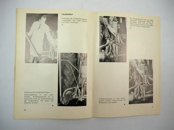 Rasspe Mähwerk für Güldner Schlepper G25 G25S G30 G30S Betriebsanleitung 1966