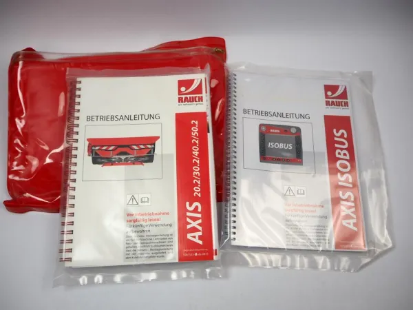 Rauch Axis 20.2 30.2 40.2 50.2 Düngerstreuer mit Isobus Betriebsanleitung 2015