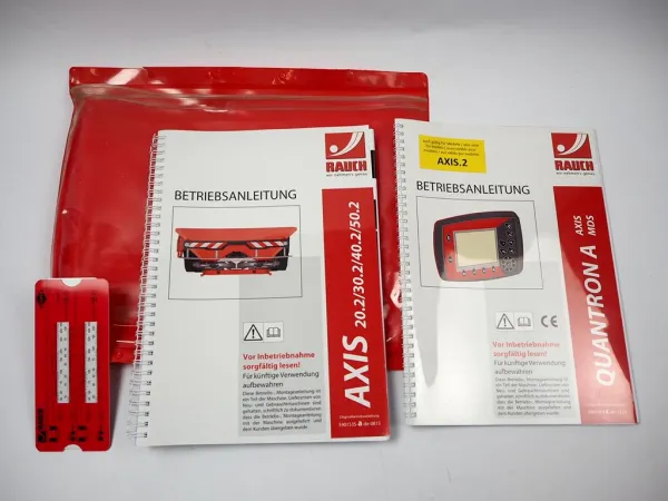 Rauch Axis 20.2 30.2 40.2 50.2 mit Quantron A Steuerung Betriebsanleitung 2014