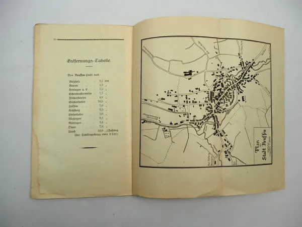 Reiseratgeber Neuffen und Hohenneuffen 1926 Nürtingen Baden-Württemberg