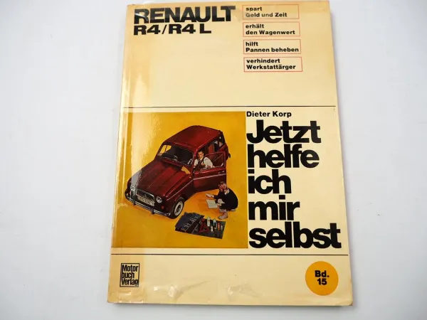 Renault 4 4L Jetzt helfe ich mir selbst Reparaturanleitung Werkstatthandbuch 1971