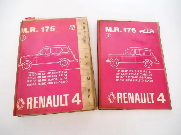 Renault 4 Karosserie + Mechanik Werkstatthandbuch Reparaturanleitung ab 1967