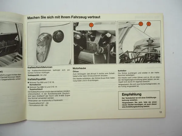 Renault 4 TL GTL F4 F6 Betriebsanleitung Werkstattverzeichnis Bordmappe 1983