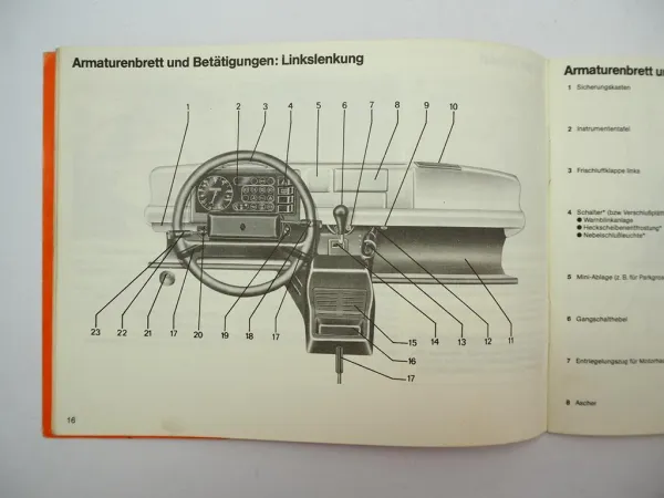 Renault 4 TL GTL F4 F6 Betriebsanleitung Werkstattverzeichnis Bordmappe 1983