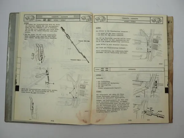 Renault 9 L421 L422 L423 Werkstatthandbuch Reparatur Karosserie 1981 M.R.237