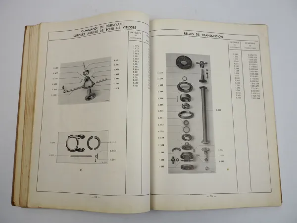 Renault AGK1 Camion LKW Catalogue Pieces de Rechange Ersatzteilliste 1940