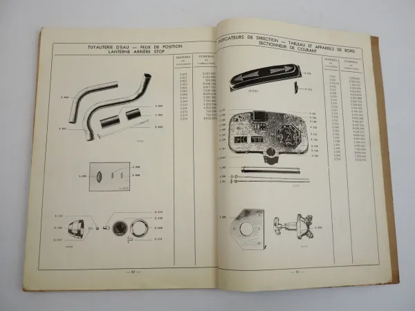Renault AGK1 Camion LKW Catalogue Pieces de Rechange Ersatzteilliste 1940