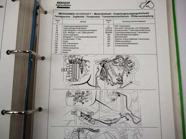 Renault Ares 540 550 610 620 630 Werkstatthandbuch Reparaturanleitung Kap. A - D