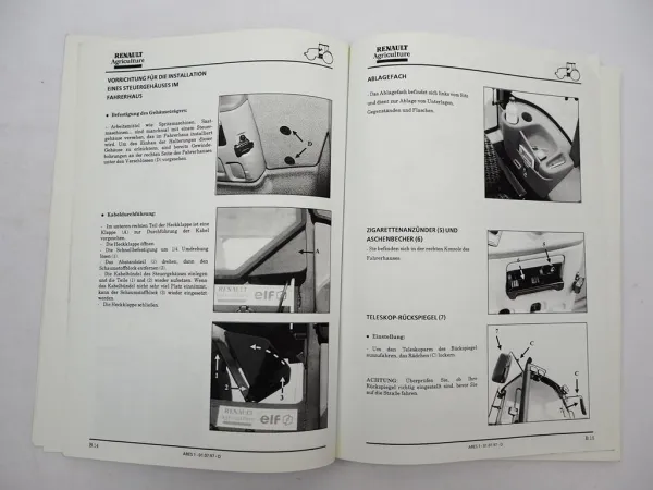 Renault Ares 710 720 Traktor Betriebsanleitung Bedienung Wartung 1997