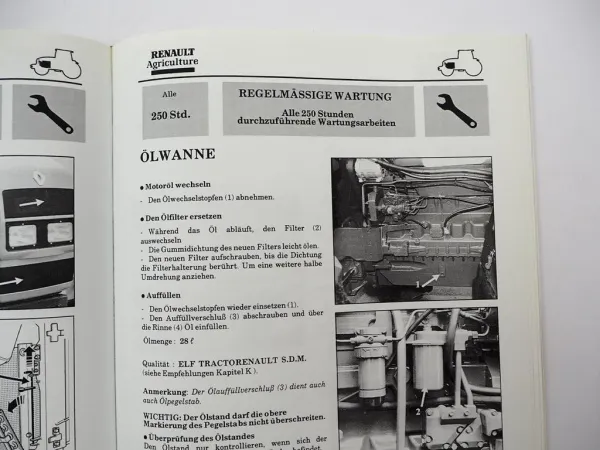 Renault Ares 710 720 Traktor Betriebsanleitung Bedienung Wartung 1997
