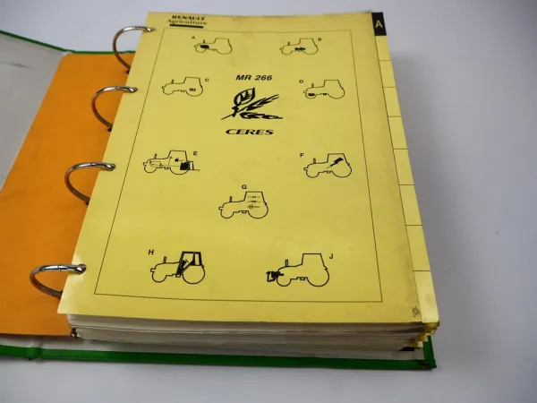 Renault Ceres 65 75 7 85 95 + X Traktor Reparaturanleitung Werkstatthandbuch