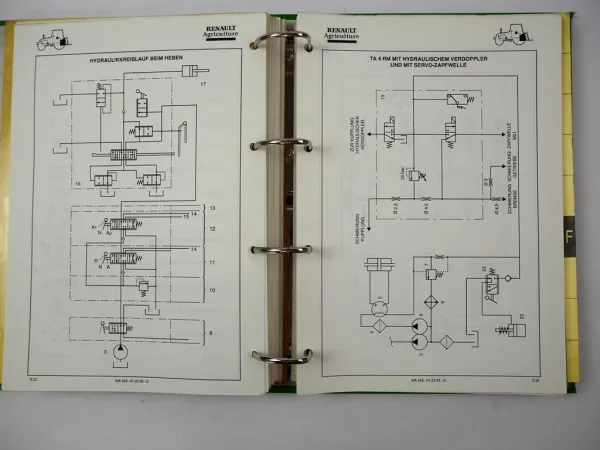 Renault Ceres 65 75 7 85 95 + X Traktor Reparaturanleitung Werkstatthandbuch