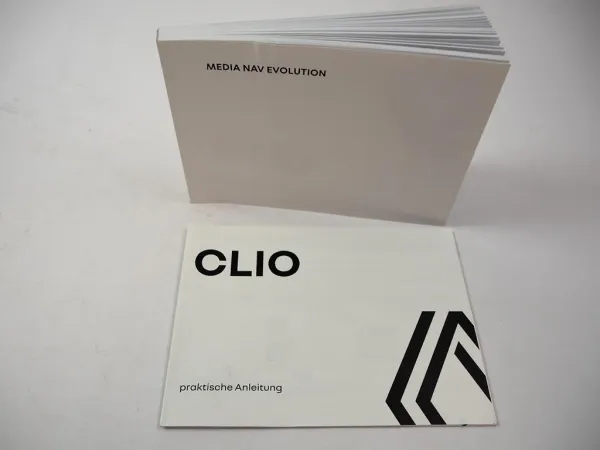 Renault Clio 5 Betriebsanleitung & Media NAV Evolution 2025 Bordbuch Deutsch