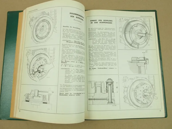 Renault D35 Ackerschlepper R7050 Reparaturhandbuch Werkstatthandbuch