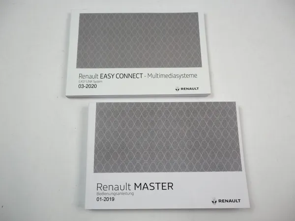 Renault Master 3 Bedienungsanleitung Betriebsanleitung 2019