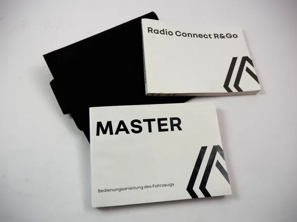 Renault Master 3 Bedienungsanleitung Betriebsanleitung 8/2023 Bordmappe Deutsch