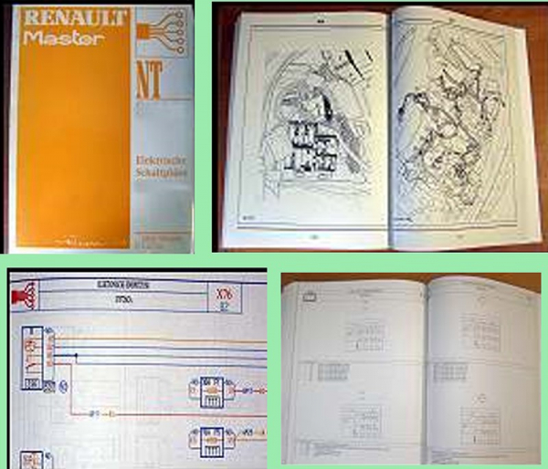 Renault Master Werkstatthandbuch Schaltpläne ab 19.06. 2000 Elektrik NT8168A