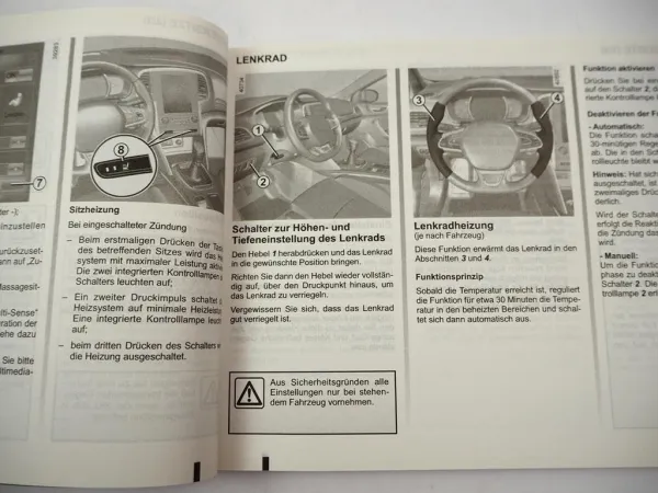 Renault Megane 4 Betriebsanleitung 2/2017 Bedienungsanleitung Bordbuch deutsch