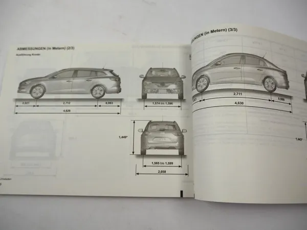 Renault Megane 4 Betriebsanleitung 2/2017 Bedienungsanleitung Bordbuch deutsch
